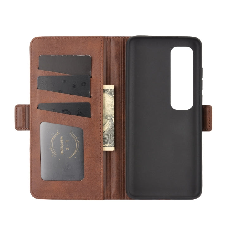 For Xiaomi Mi 10 Ultra Dual-side Magnetic Buckle Horizontal Flip Leather Case with Holder & Card Slots & Wallet