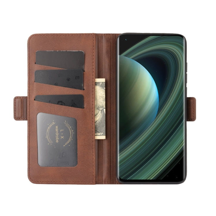 For Xiaomi Mi 10 Ultra Dual-side Magnetic Buckle Horizontal Flip Leather Case with Holder & Card Slots & Wallet