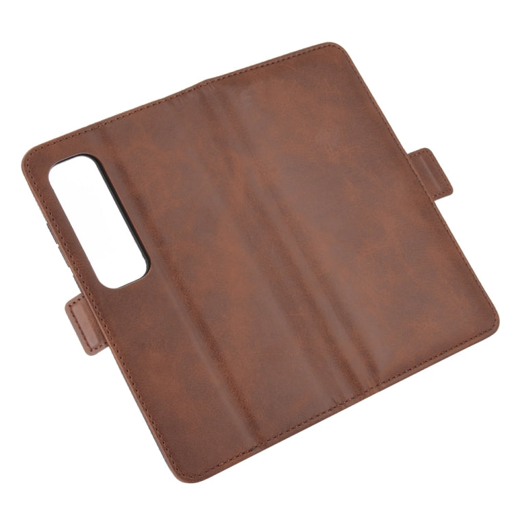 For Xiaomi Mi 10 Ultra Dual-side Magnetic Buckle Horizontal Flip Leather Case with Holder & Card Slots & Wallet