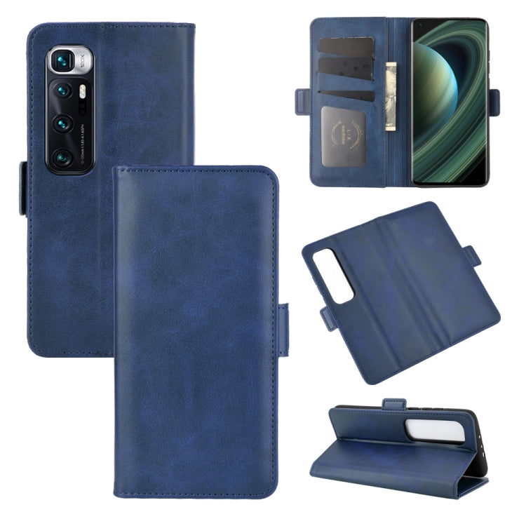 For Xiaomi Mi 10 Ultra Dual-side Magnetic Buckle Horizontal Flip Leather Case with Holder & Card Slots & Wallet