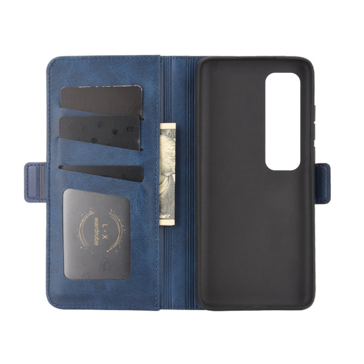 For Xiaomi Mi 10 Ultra Dual-side Magnetic Buckle Horizontal Flip Leather Case with Holder & Card Slots & Wallet