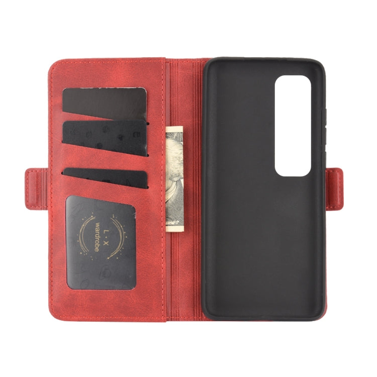 For Xiaomi Mi 10 Ultra Dual-side Magnetic Buckle Horizontal Flip Leather Case with Holder & Card Slots & Wallet