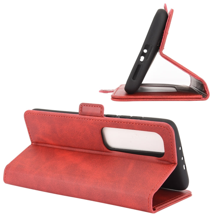 For Xiaomi Mi 10 Ultra Dual-side Magnetic Buckle Horizontal Flip Leather Case with Holder & Card Slots & Wallet