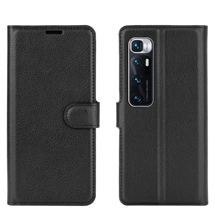 For Xiaomi Mi 10 Ultra Litchi Texture Horizontal Flip Protective Case with Holder & Card Slots & Wallet
