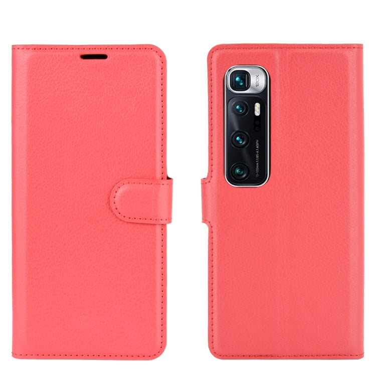 For Xiaomi Mi 10 Ultra Litchi Texture Horizontal Flip Protective Case with Holder & Card Slots & Wallet