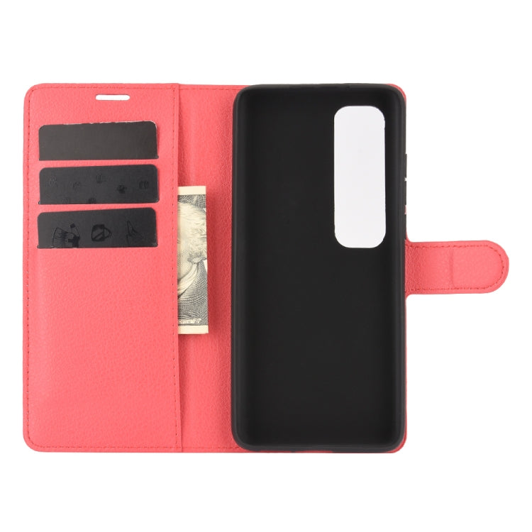 For Xiaomi Mi 10 Ultra Litchi Texture Horizontal Flip Protective Case with Holder & Card Slots & Wallet