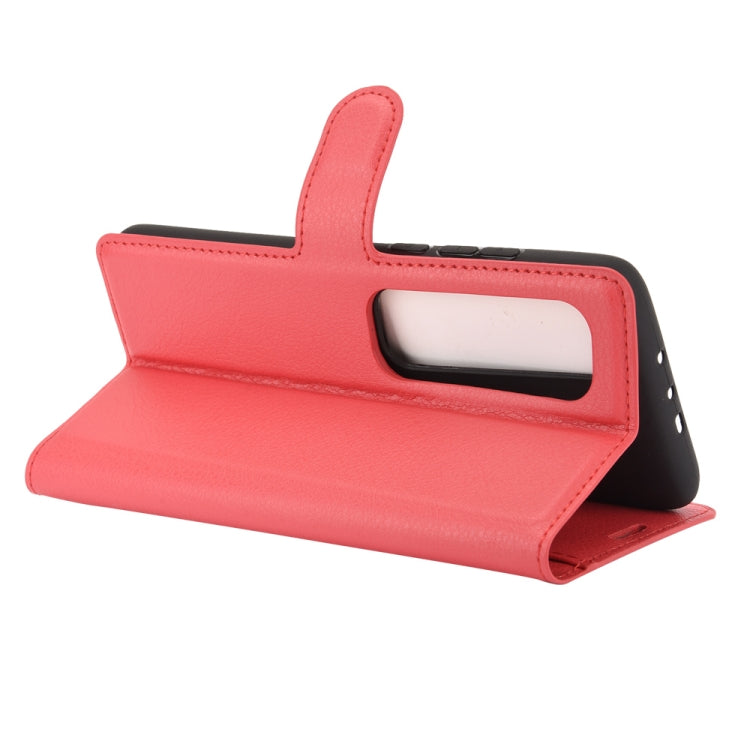 For Xiaomi Mi 10 Ultra Litchi Texture Horizontal Flip Protective Case with Holder & Card Slots & Wallet