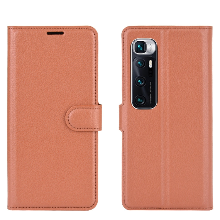 For Xiaomi Mi 10 Ultra Litchi Texture Horizontal Flip Protective Case with Holder & Card Slots & Wallet