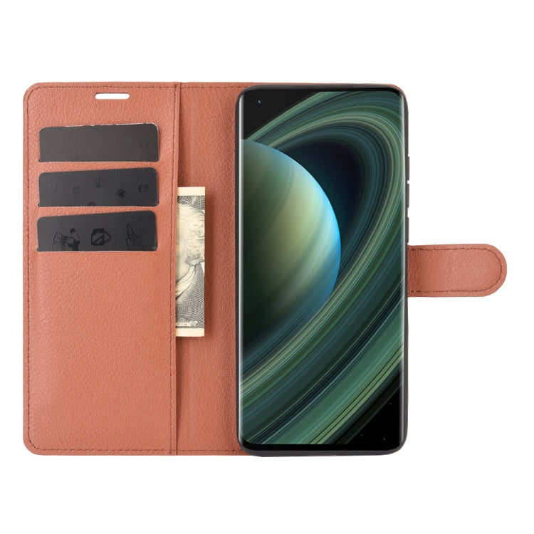 For Xiaomi Mi 10 Ultra Litchi Texture Horizontal Flip Protective Case with Holder & Card Slots & Wallet