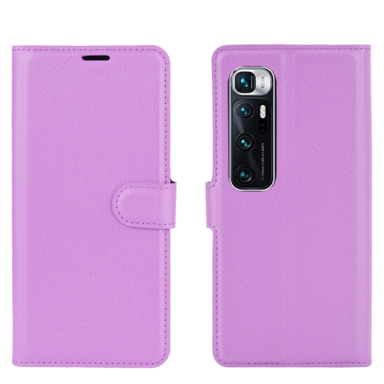 For Xiaomi Mi 10 Ultra Litchi Texture Horizontal Flip Protective Case with Holder & Card Slots & Wallet