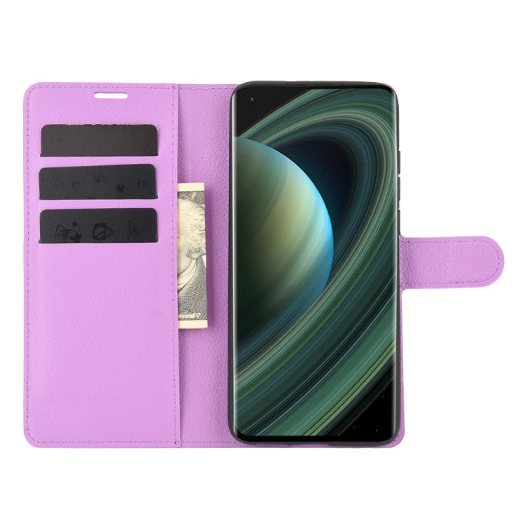 For Xiaomi Mi 10 Ultra Litchi Texture Horizontal Flip Protective Case with Holder & Card Slots & Wallet