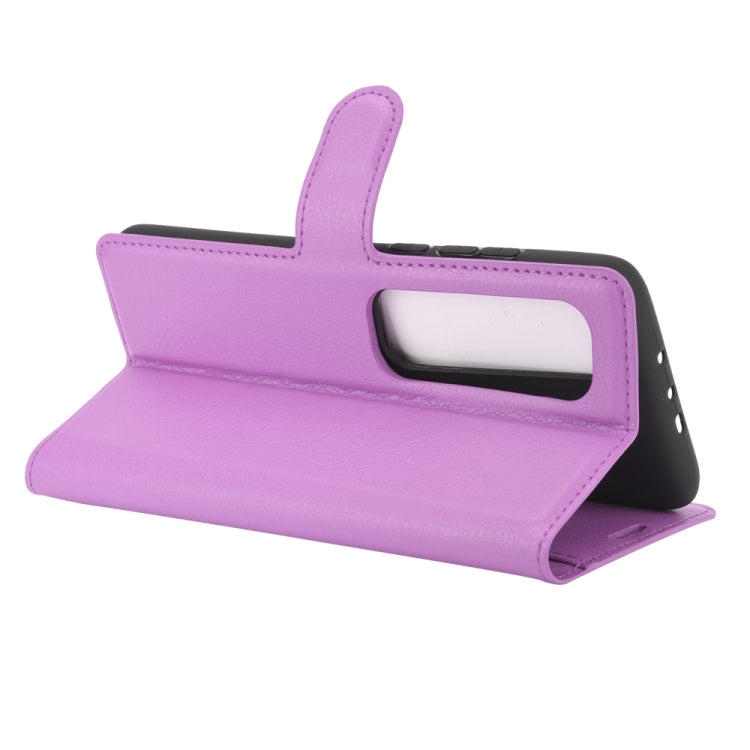 For Xiaomi Mi 10 Ultra Litchi Texture Horizontal Flip Protective Case with Holder & Card Slots & Wallet