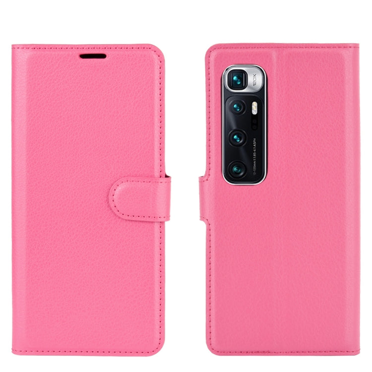 For Xiaomi Mi 10 Ultra Litchi Texture Horizontal Flip Protective Case with Holder & Card Slots & Wallet