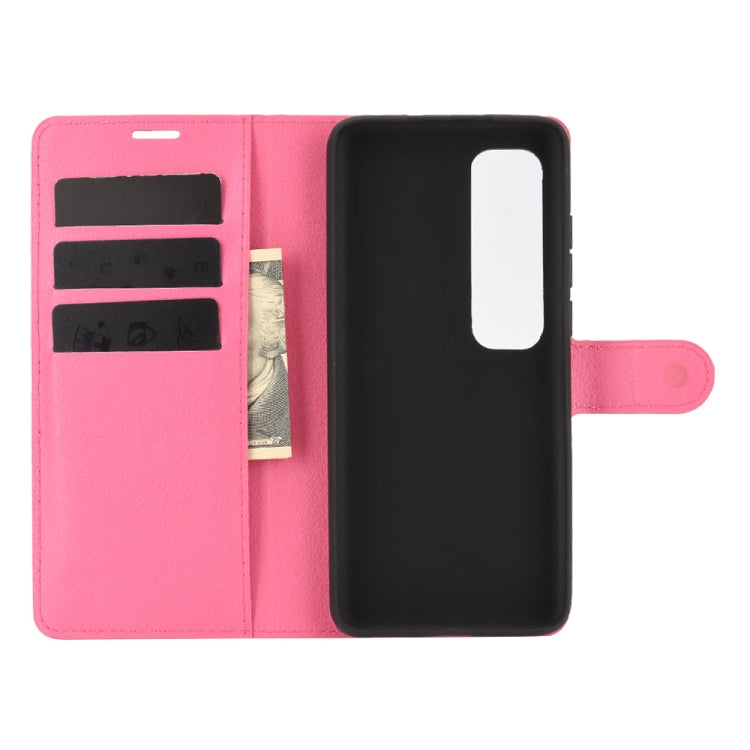 For Xiaomi Mi 10 Ultra Litchi Texture Horizontal Flip Protective Case with Holder & Card Slots & Wallet