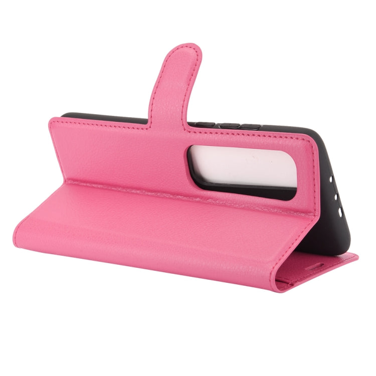 For Xiaomi Mi 10 Ultra Litchi Texture Horizontal Flip Protective Case with Holder & Card Slots & Wallet