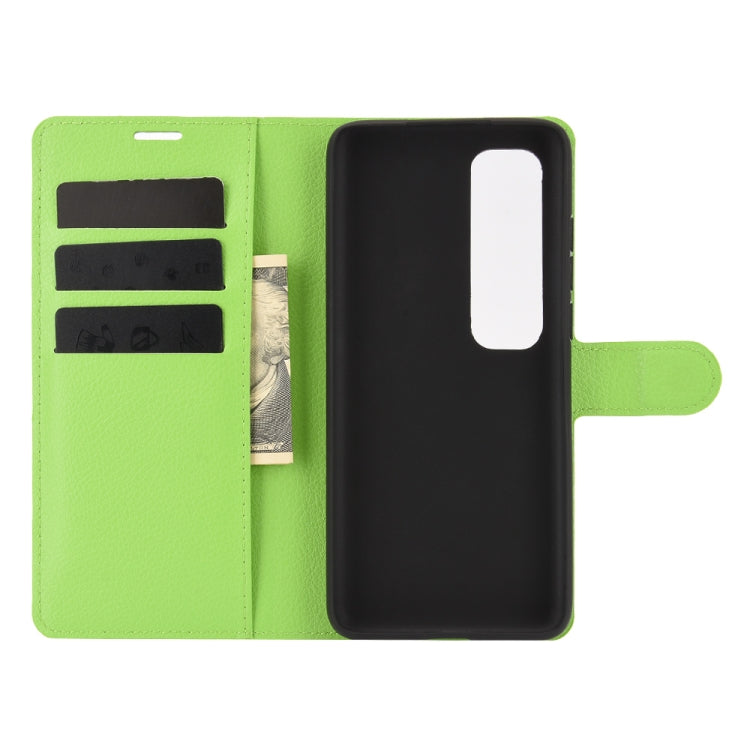 For Xiaomi Mi 10 Ultra Litchi Texture Horizontal Flip Protective Case with Holder & Card Slots & Wallet
