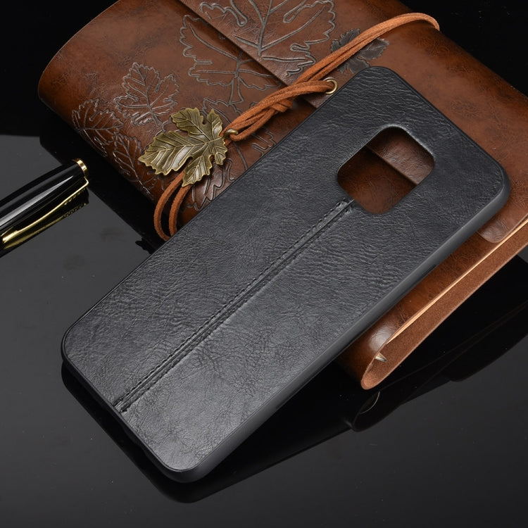 For Xiaomi Redmi 10X 5G/10X Pro 5G Shockproof Sewing Cow Pattern Skin PC + PU + TPU Case