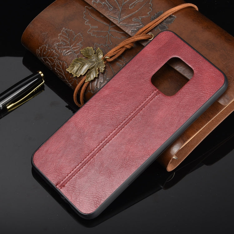 For Xiaomi Redmi 10X 5G/10X Pro 5G Shockproof Sewing Cow Pattern Skin PC + PU + TPU Case