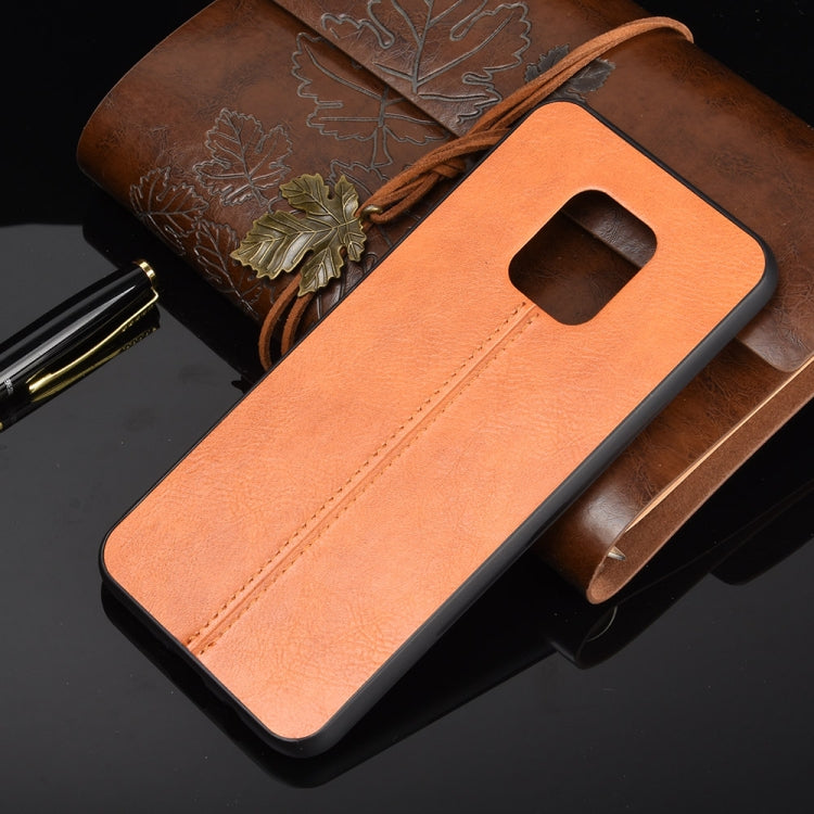 For Xiaomi Redmi 10X 5G/10X Pro 5G Shockproof Sewing Cow Pattern Skin PC + PU + TPU Case