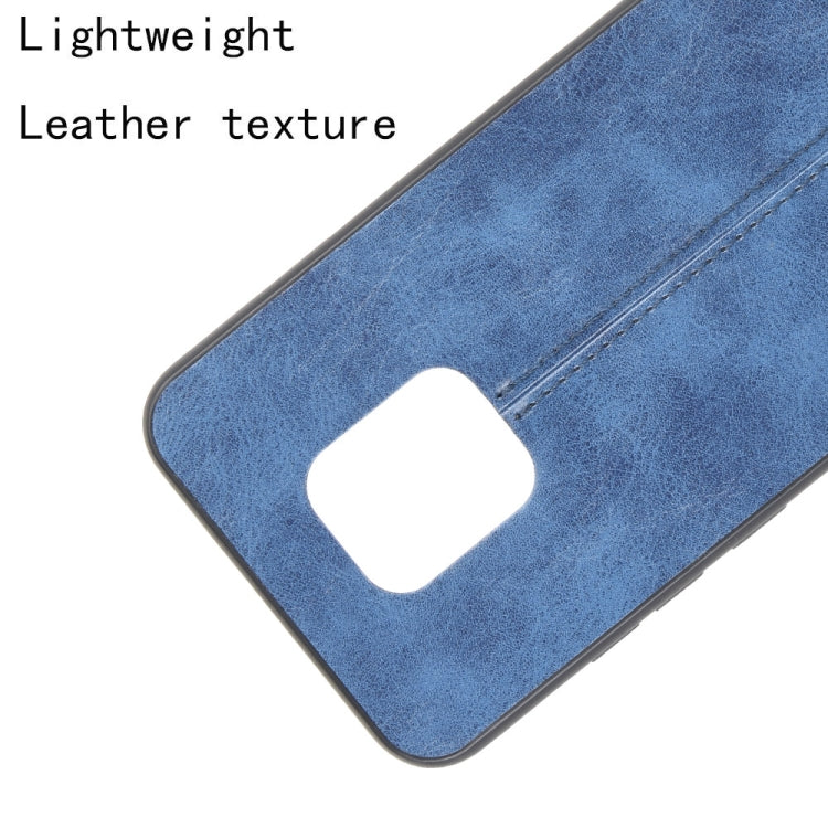 For Xiaomi Redmi 10X 5G/10X Pro 5G Shockproof Sewing Cow Pattern Skin PC + PU + TPU Case