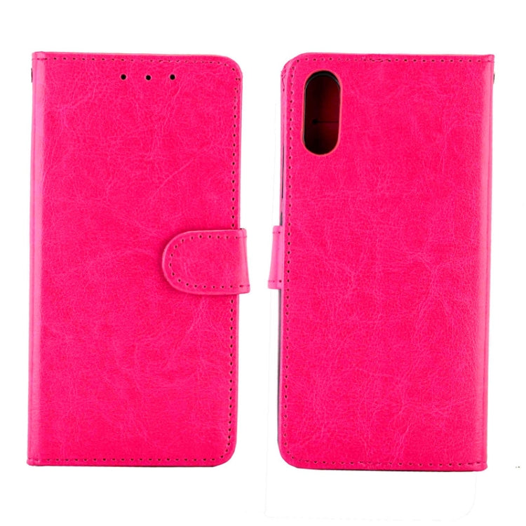 For Xiaomi Redmi 9A Crazy Horse Texture Leather Horizontal Flip Protective Case with Holder & Card Slots & Wallet & Photo Frame
