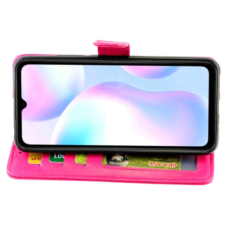 For Xiaomi Redmi 9A Crazy Horse Texture Leather Horizontal Flip Protective Case with Holder & Card Slots & Wallet & Photo Frame