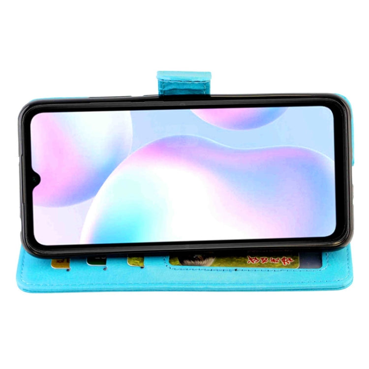 For Xiaomi Redmi 9A Crazy Horse Texture Leather Horizontal Flip Protective Case with Holder & Card Slots & Wallet & Photo Frame