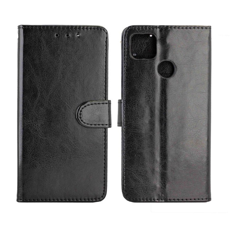 For Xiaomi Redmi 9C Crazy Horse Texture Leather Horizontal Flip Protective Case with Holder & Card Slots & Wallet & Photo Frame