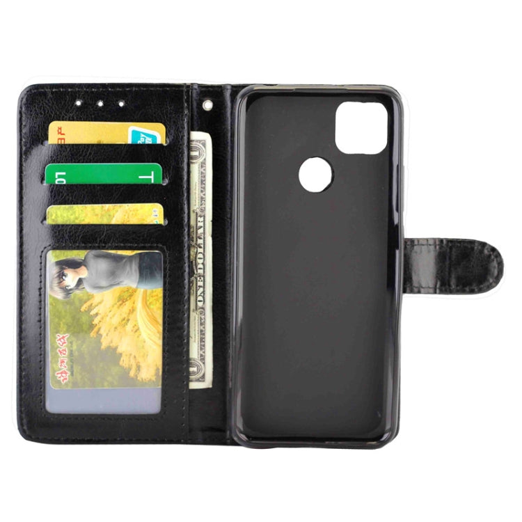 For Xiaomi Redmi 9C Crazy Horse Texture Leather Horizontal Flip Protective Case with Holder & Card Slots & Wallet & Photo Frame