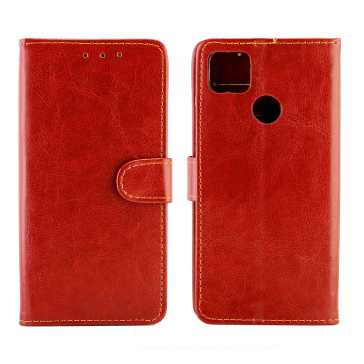 For Xiaomi Redmi 9C Crazy Horse Texture Leather Horizontal Flip Protective Case with Holder & Card Slots & Wallet & Photo Frame