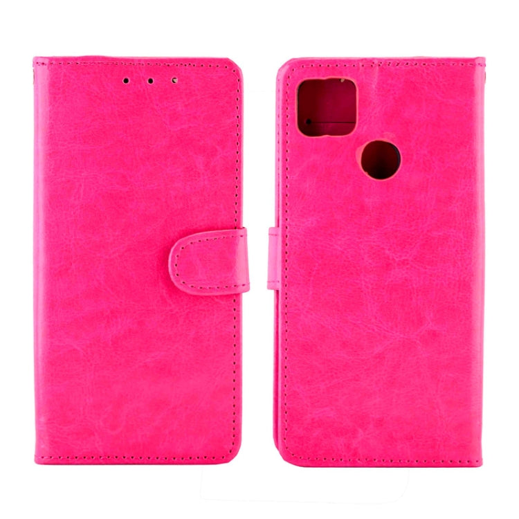 For Xiaomi Redmi 9C Crazy Horse Texture Leather Horizontal Flip Protective Case with Holder & Card Slots & Wallet & Photo Frame