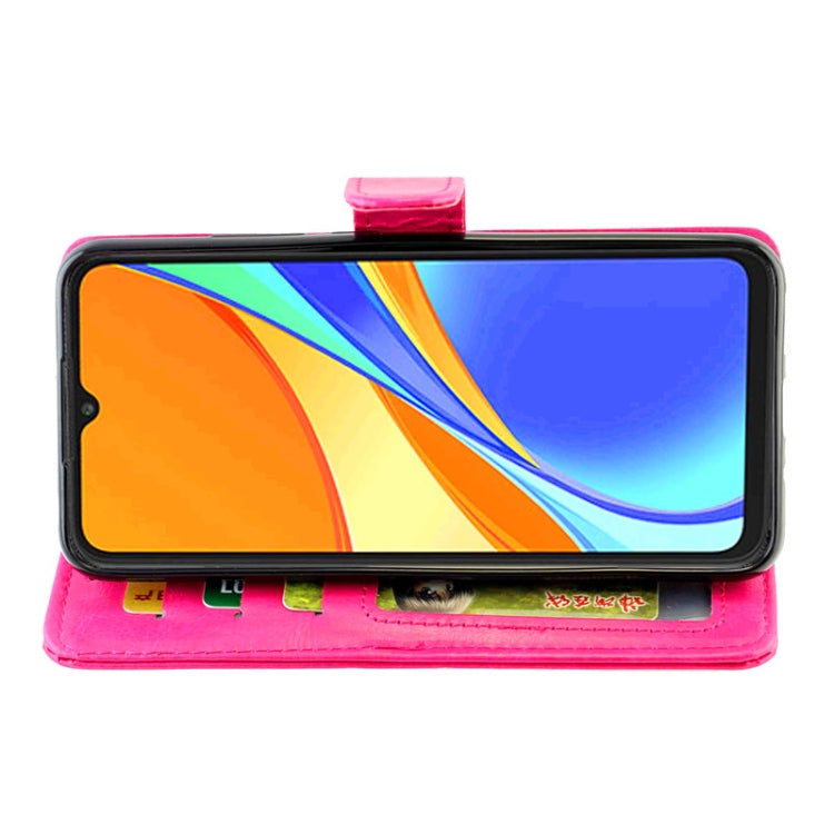 For Xiaomi Redmi 9C Crazy Horse Texture Leather Horizontal Flip Protective Case with Holder & Card Slots & Wallet & Photo Frame