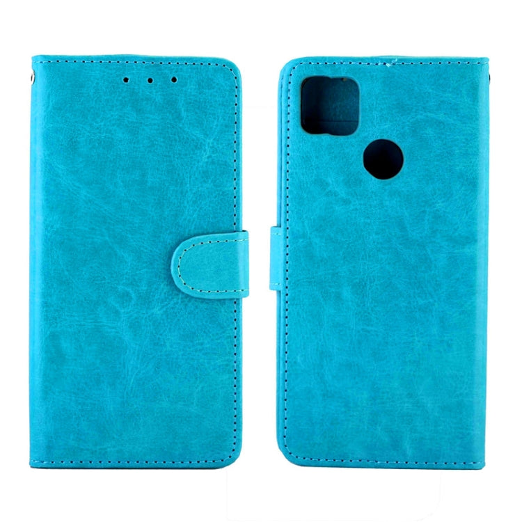For Xiaomi Redmi 9C Crazy Horse Texture Leather Horizontal Flip Protective Case with Holder & Card Slots & Wallet & Photo Frame