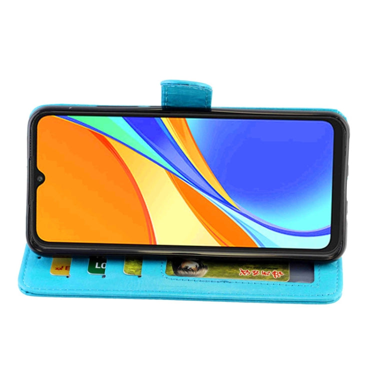 For Xiaomi Redmi 9C Crazy Horse Texture Leather Horizontal Flip Protective Case with Holder & Card Slots & Wallet & Photo Frame