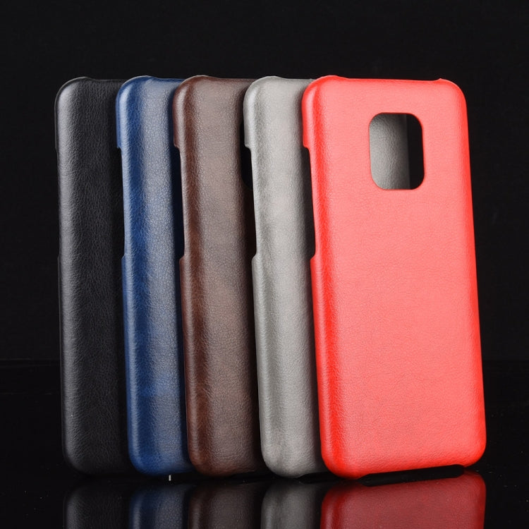 For Xiaomi Redmi 10X 5G/10X Pro 5G Shockproof Litchi Texture PC + PU Case