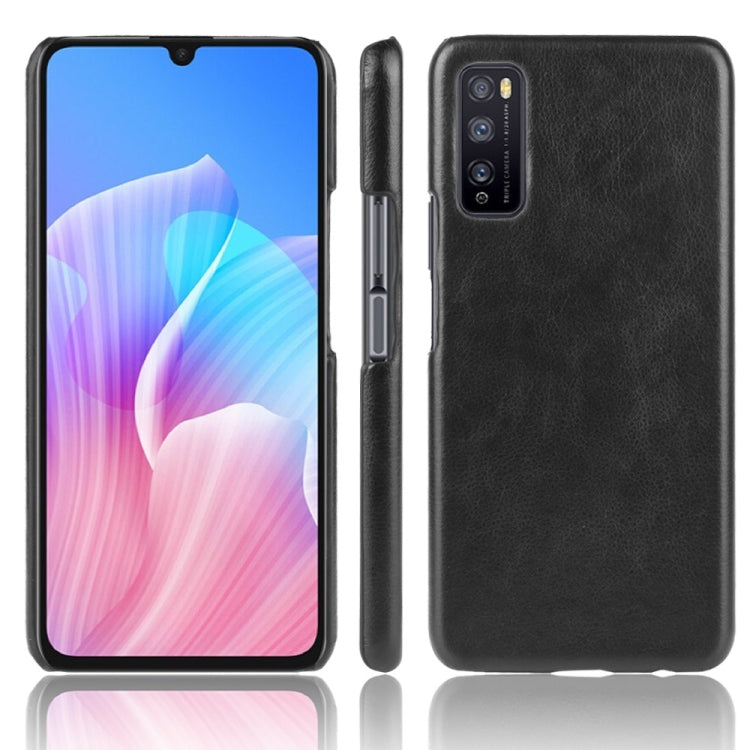 For Huawei Enjoy Z/Enjoy 20 Pro Shockproof Litchi Texture PC + PU Case