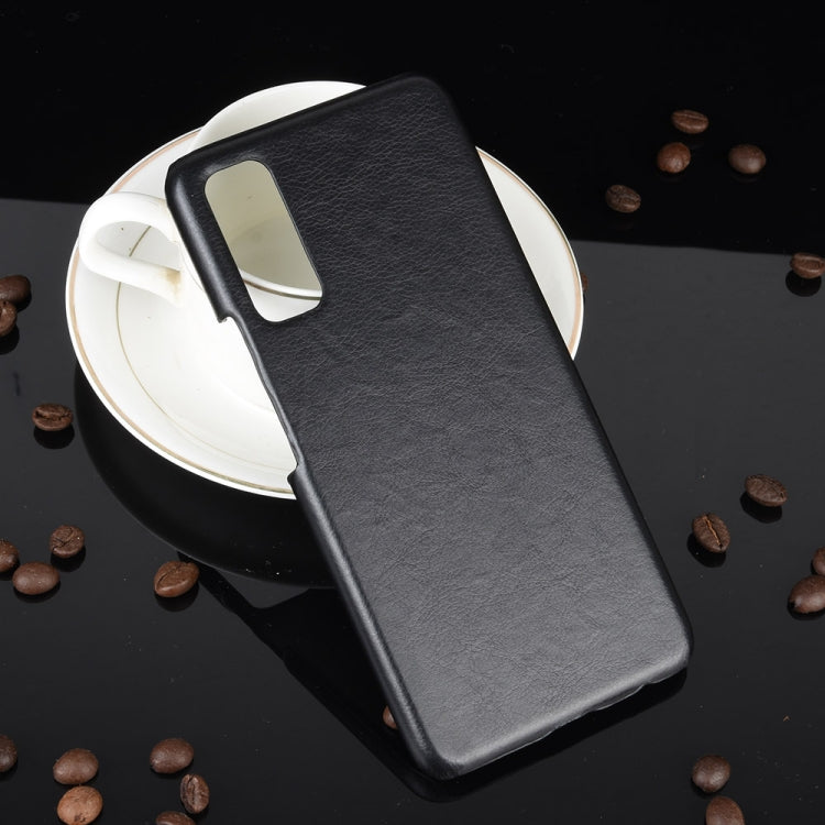 For Huawei Enjoy Z/Enjoy 20 Pro Shockproof Litchi Texture PC + PU Case