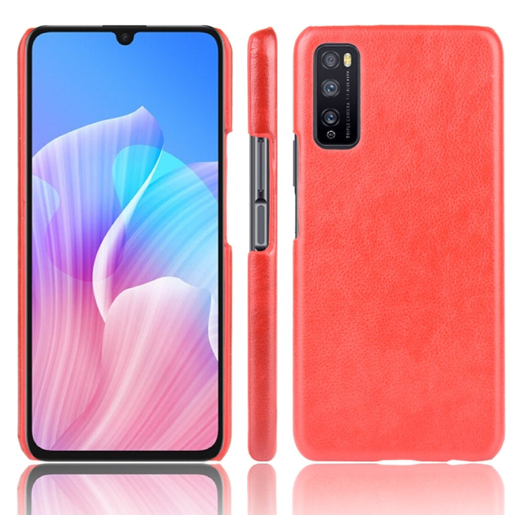 For Huawei Enjoy Z/Enjoy 20 Pro Shockproof Litchi Texture PC + PU Case
