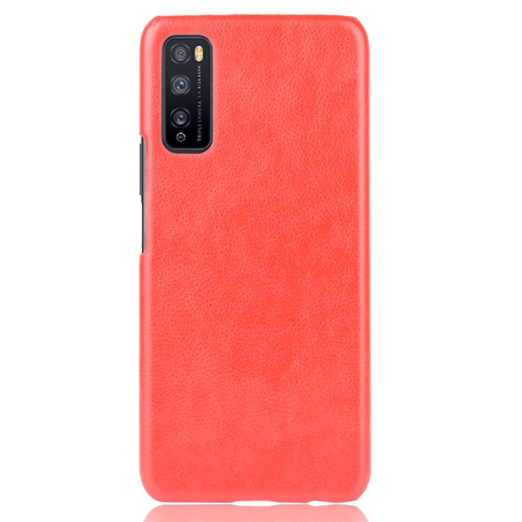 For Huawei Enjoy Z/Enjoy 20 Pro Shockproof Litchi Texture PC + PU Case