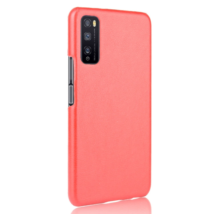 For Huawei Enjoy Z/Enjoy 20 Pro Shockproof Litchi Texture PC + PU Case