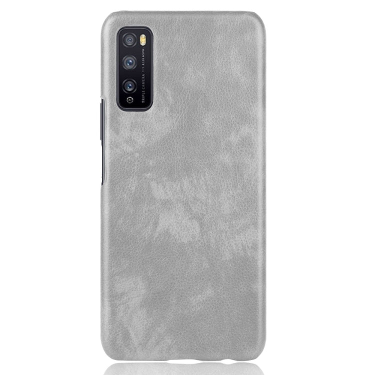 For Huawei Enjoy Z/Enjoy 20 Pro Shockproof Litchi Texture PC + PU Case