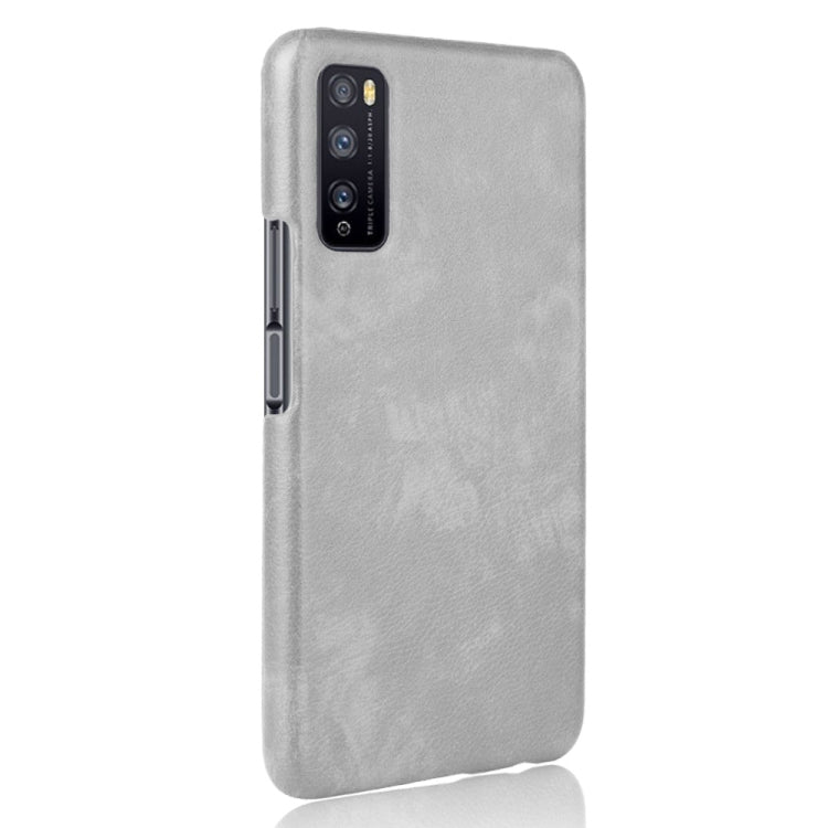 For Huawei Enjoy Z/Enjoy 20 Pro Shockproof Litchi Texture PC + PU Case