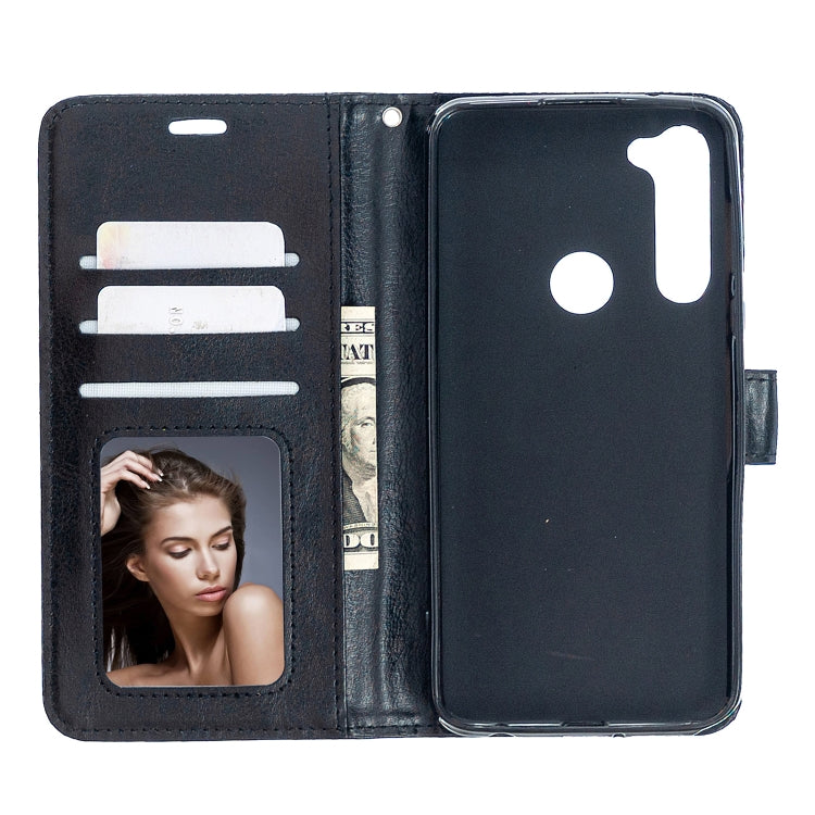 For Motorola Moto G Pro Crazy Horse Texture Horizontal Flip Leather Case with Holder & Card Slots & Wallet & Photo Frame