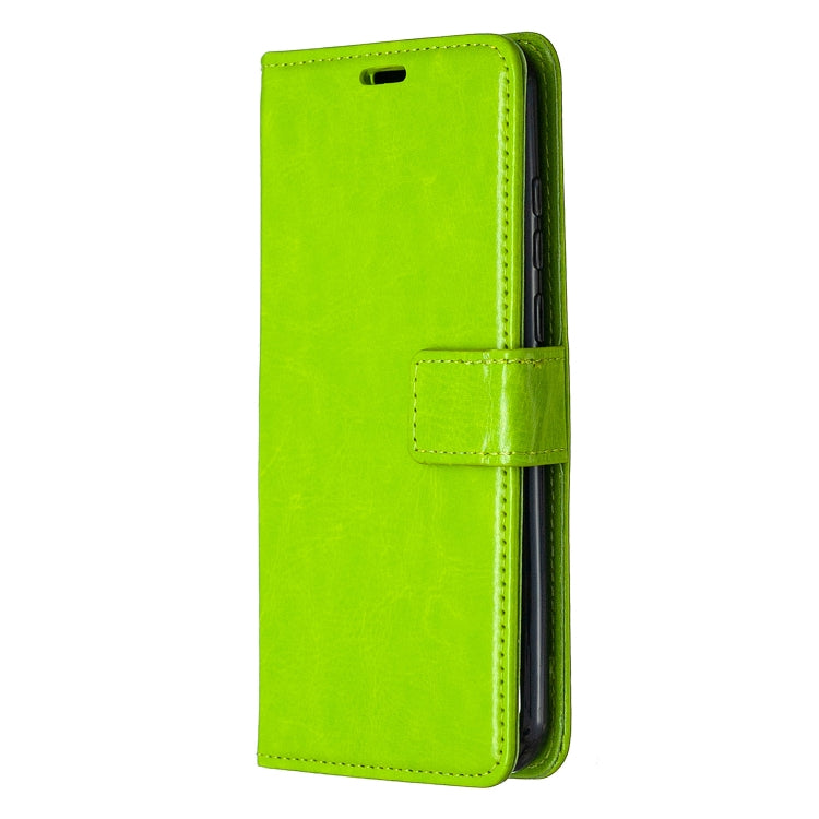 For Motorola Moto E6s (2020) Crazy Horse Texture Horizontal Flip Leather Case with Holder & Card Slots & Wallet & Photo Frame