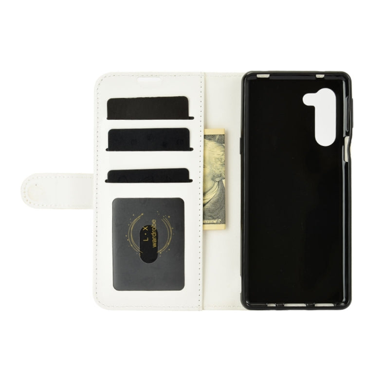 For Sharp senior R64 Texture Single Horizontal Flip Protective Case with Holder & Card Slots & Wallet& Photo Frame