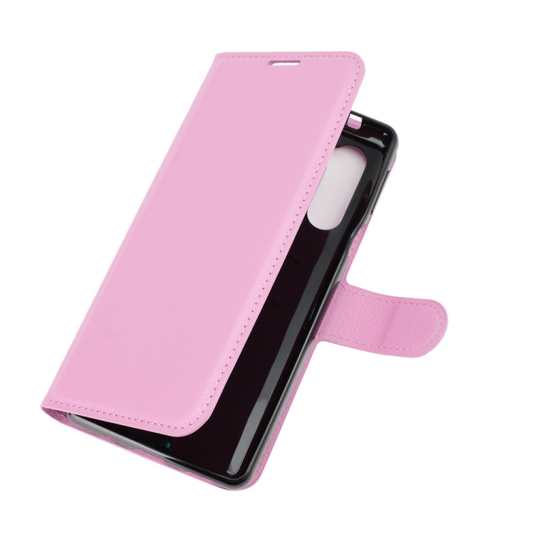 For Sharp senior Litchi Texture Horizontal Flip Protective Case with Holder & Card Slots & Wallet