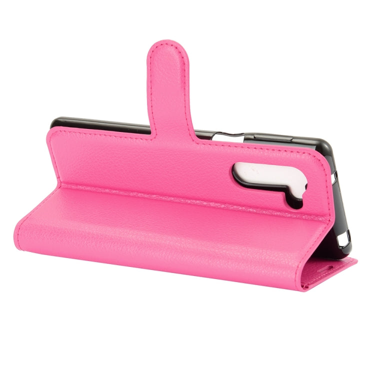 For Sharp senior Litchi Texture Horizontal Flip Protective Case with Holder & Card Slots & Wallet