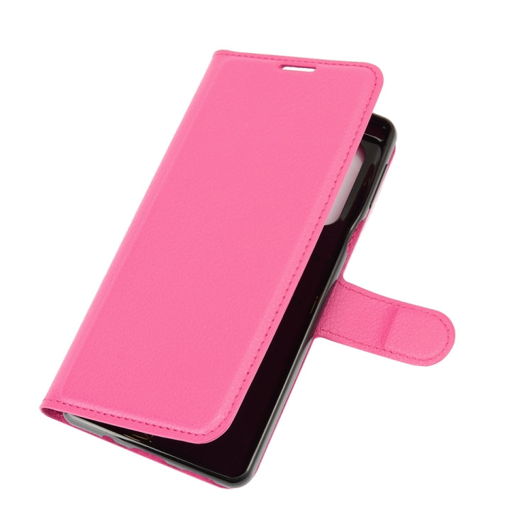 For Sharp senior Litchi Texture Horizontal Flip Protective Case with Holder & Card Slots & Wallet