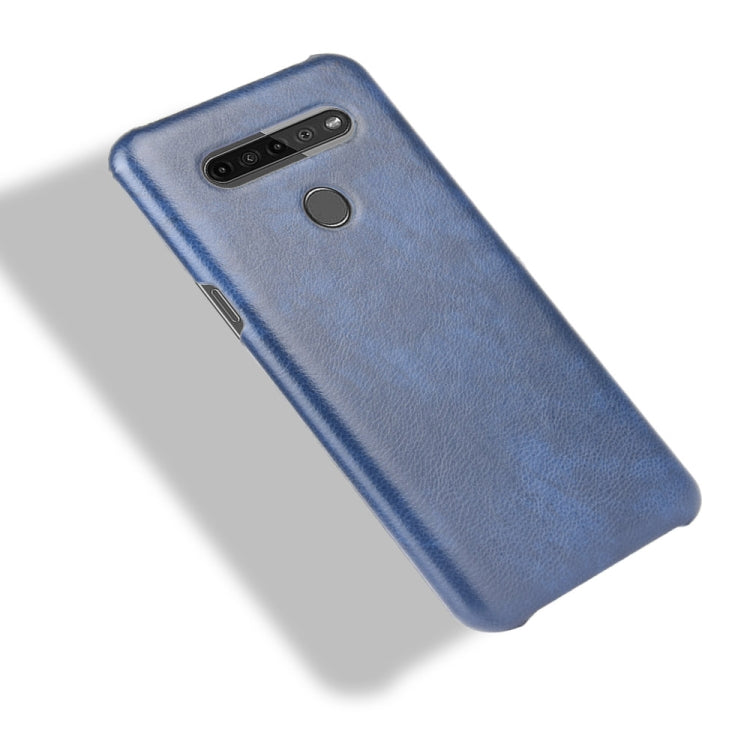 For LG K41S Shockproof Litchi Texture PC + PU Case