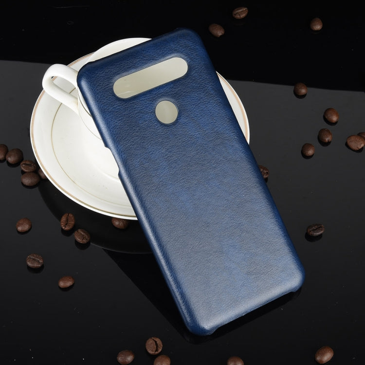 For LG K41S Shockproof Litchi Texture PC + PU Case